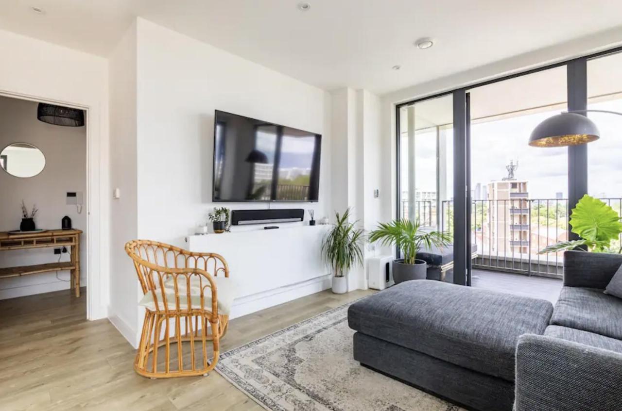 Modern 1 Bed L City Views L Work Space Londres Extérieur photo