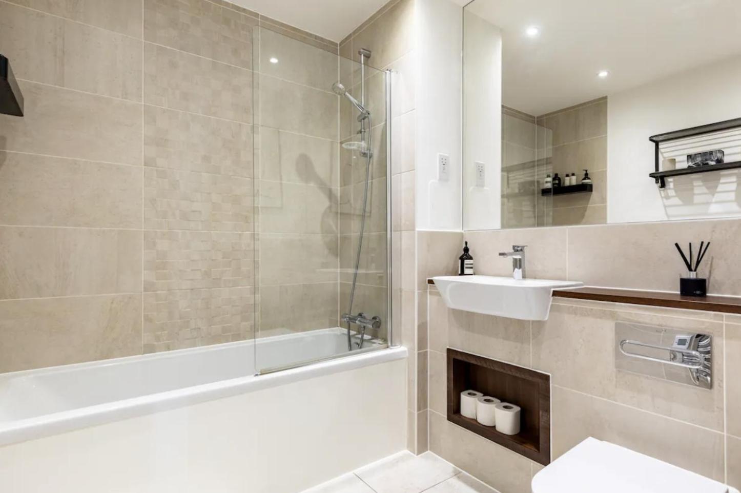 Modern 1 Bed L City Views L Work Space Londres Extérieur photo