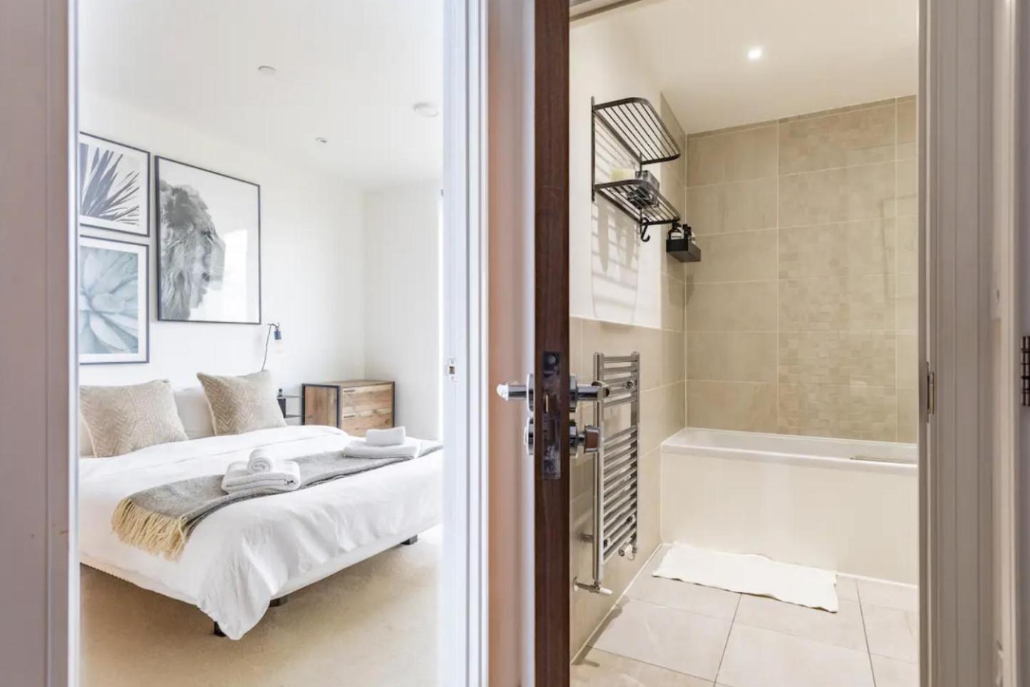 Modern 1 Bed L City Views L Work Space Londres Extérieur photo
